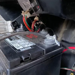 Melted Battery Cables