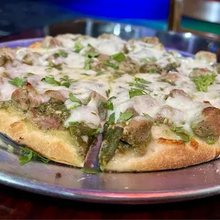 Chile Verde Pizza