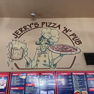 pizza, interior