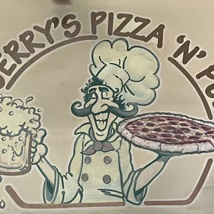 interior, pizza