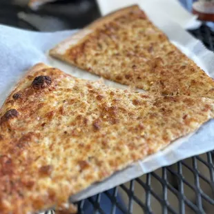 Pizza special $6.50 two slices and a drink.