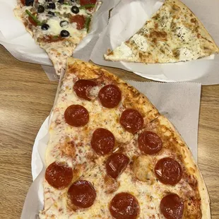 By the slice