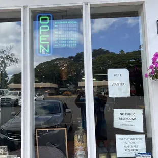 Outside of restaurant