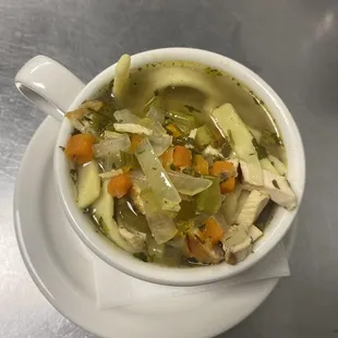 a bowl of soup