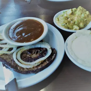 Liver and Onions  for price, needed more.