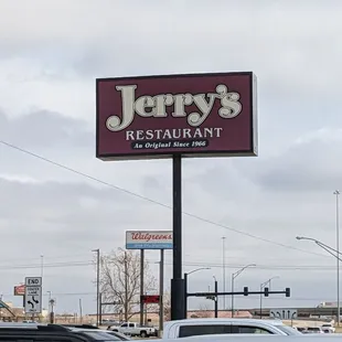 Jerry&apos;s sign