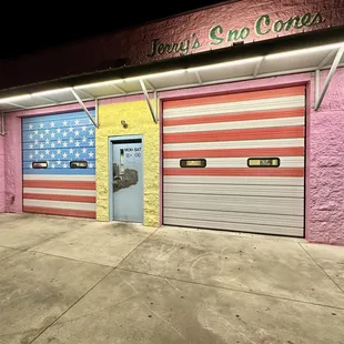 sushi and sashimi, outside