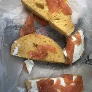 Bagel and lox