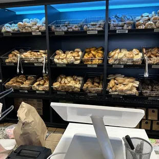 Variety of Bagels