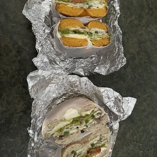 Bottom: Low Carb Garden State Top: Egg Garden State