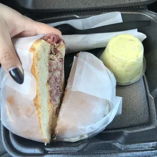 Reuben deluxe panini