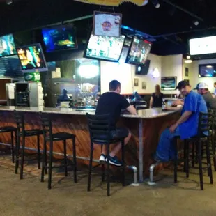 The new bar just opened
