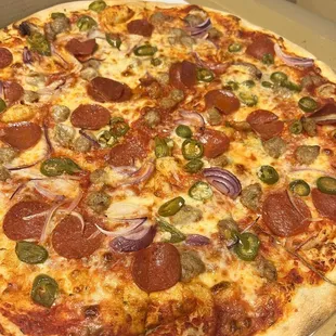 One of their 20" Specialty Pizza