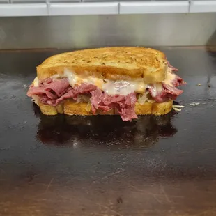 Reuben Sandwich on Marbled or seeded rye bread. Best N Town, We won't let you down!