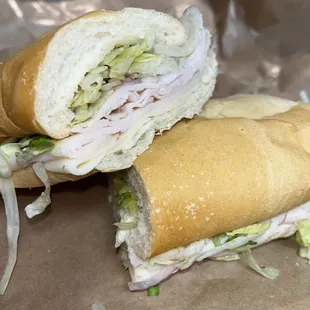 5. Turkey and Provolone Hero