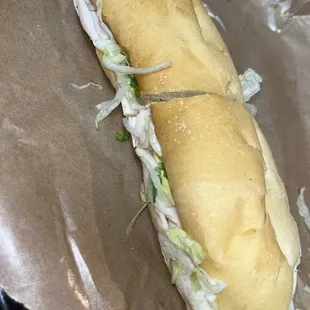 5. Turkey and Provolone Hero