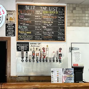 Beer on tap