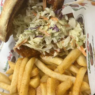 Spicy Chicken Sandwich w/ Fries