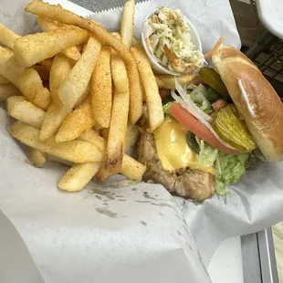 Classic combo with fries