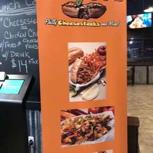 Menu pictures