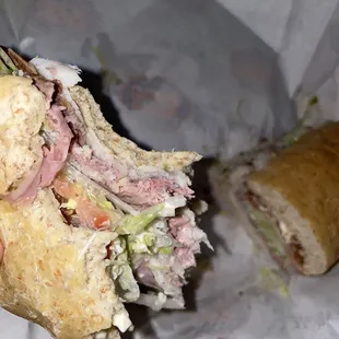 ##9 Club Supreme on wheat bread
