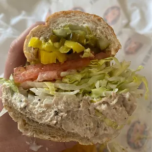 I call him Big Poppa ;)...Messy but hella satisfying!! They make a Bomb sub at this location my fav one of them all :)