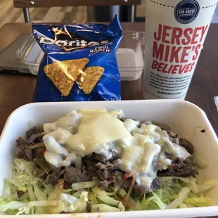 #17 Mike's Famous Philly in a Bowl