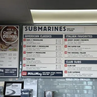Menu (as of 2/22/24)