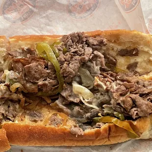 the steak some tasted not that fresh today especially the bread