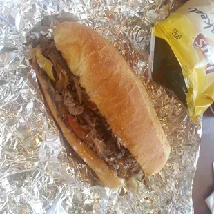 Big Kahuna Cheese Steak Sub