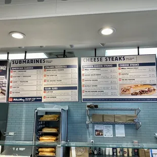 Menus...