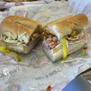 This is how the sandwich looked as soon as I opened it. Oil and stuff everywhere! A mess.