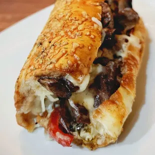 Portobello Cheese Steak