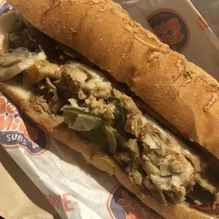 #55 Big Kahuna Chicken Cheese Steak (reg)