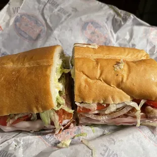 This is with double meat