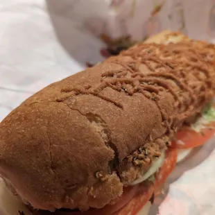 a sub sandwich