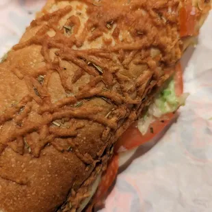 a sub sandwich