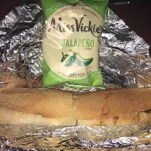 Amazing giant cheesy chipotle cheese steak!