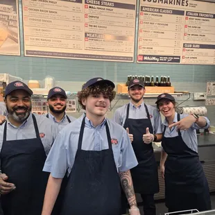 Jersey Mike's employees and customers.