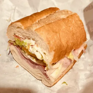 Italian. Not crusty bread.