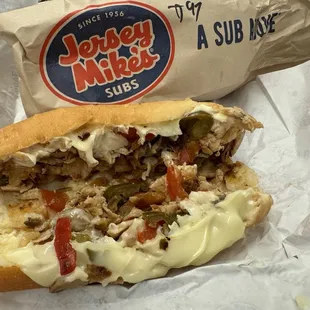 #55 Big Kahuna Chicken Cheese Steak