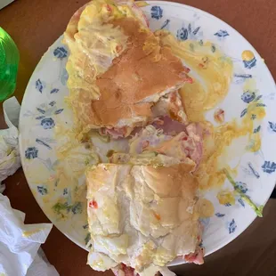Mustard covered MESS!