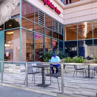 New patio deck recently installed