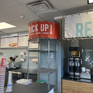 Pick up station