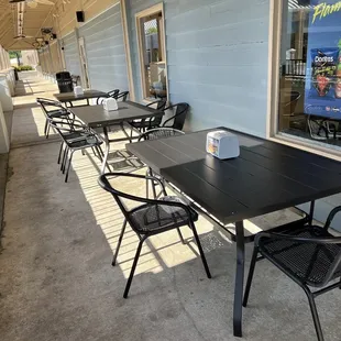 Outside patio