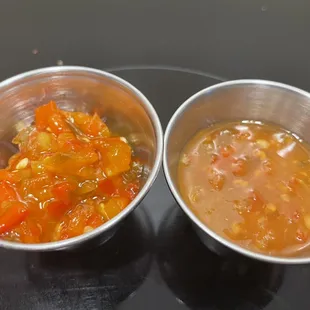 Compare Jersey Mike's hot pickle relish (LEFT) to Lenny's (right). I was impressed! JMs is chunky &amp; good