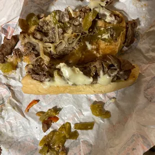 Regular with onions and peppers