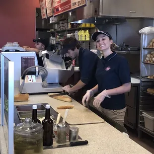 sushi and sashimi, interior