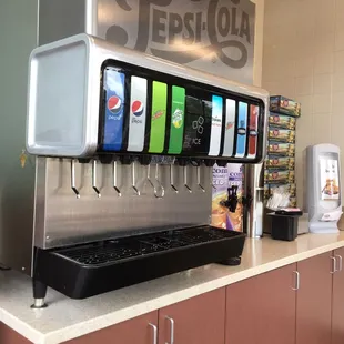 Pepsi products.