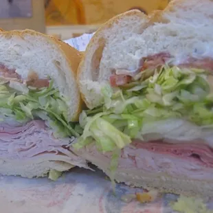 Turkey &amp; Roast Beef Sub with Everything!